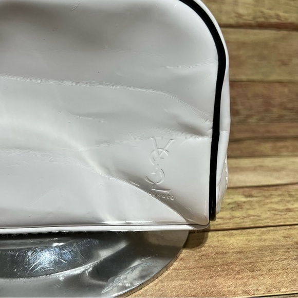 YSL White Cosmetic Bag - Picture 2 of 8